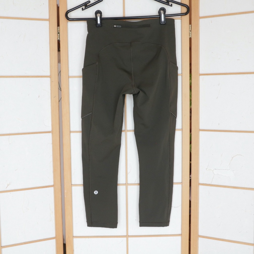Dark Olive Speed Up Legging